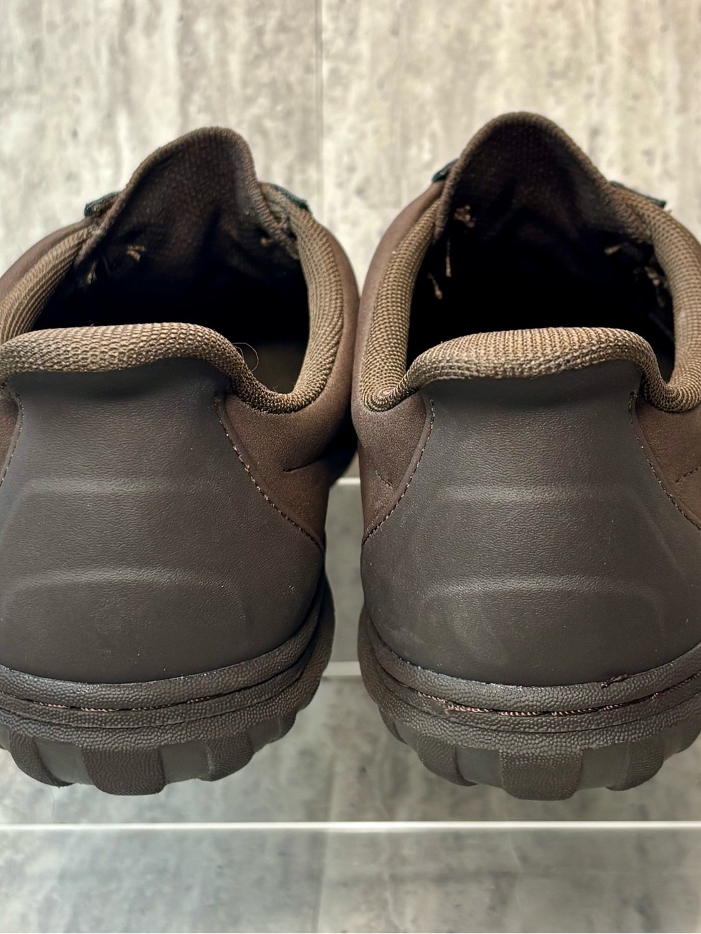 JBU Veronica Touchless Hands Free Comfort Brown Slip On Sneakers Sz 8W - Picture 3 of 7